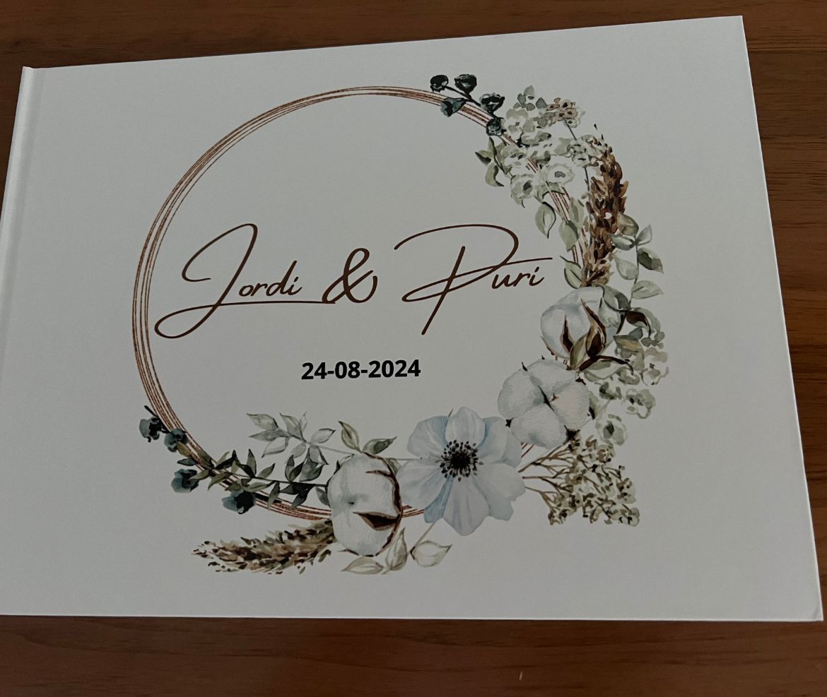album personalizado bodas